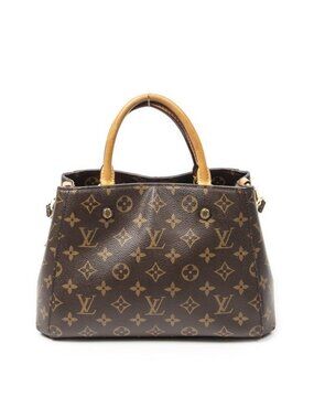 Louis Vuitton Montaigne Brown Monogram Canvas Messenger Bag